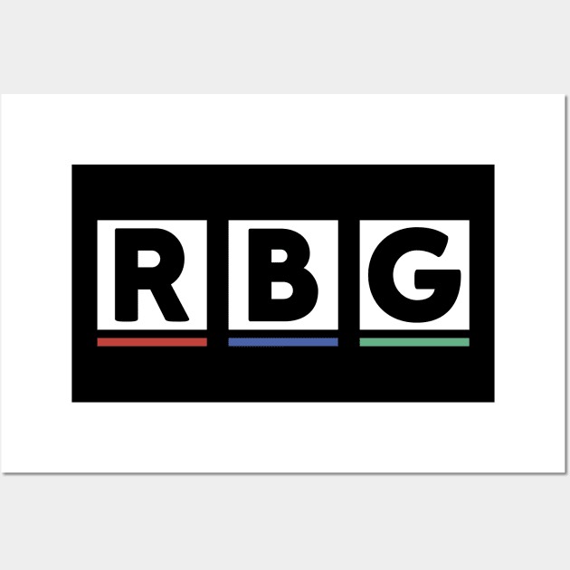 RBG -RGB Wall Art by stephanieduck